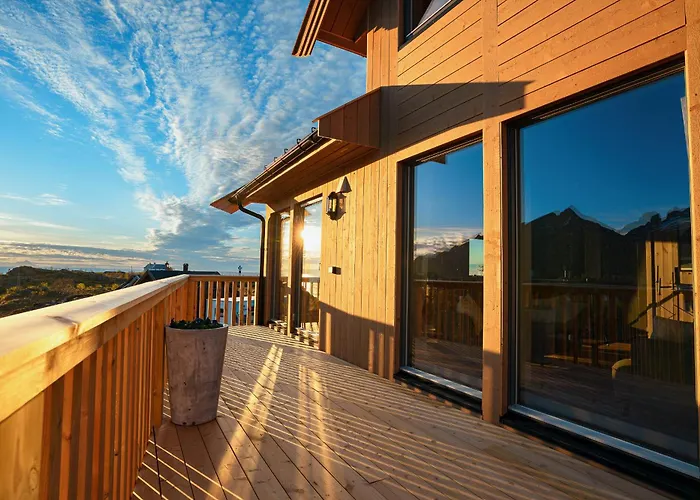 The Magic View Of Lofoten - Golden Horizon