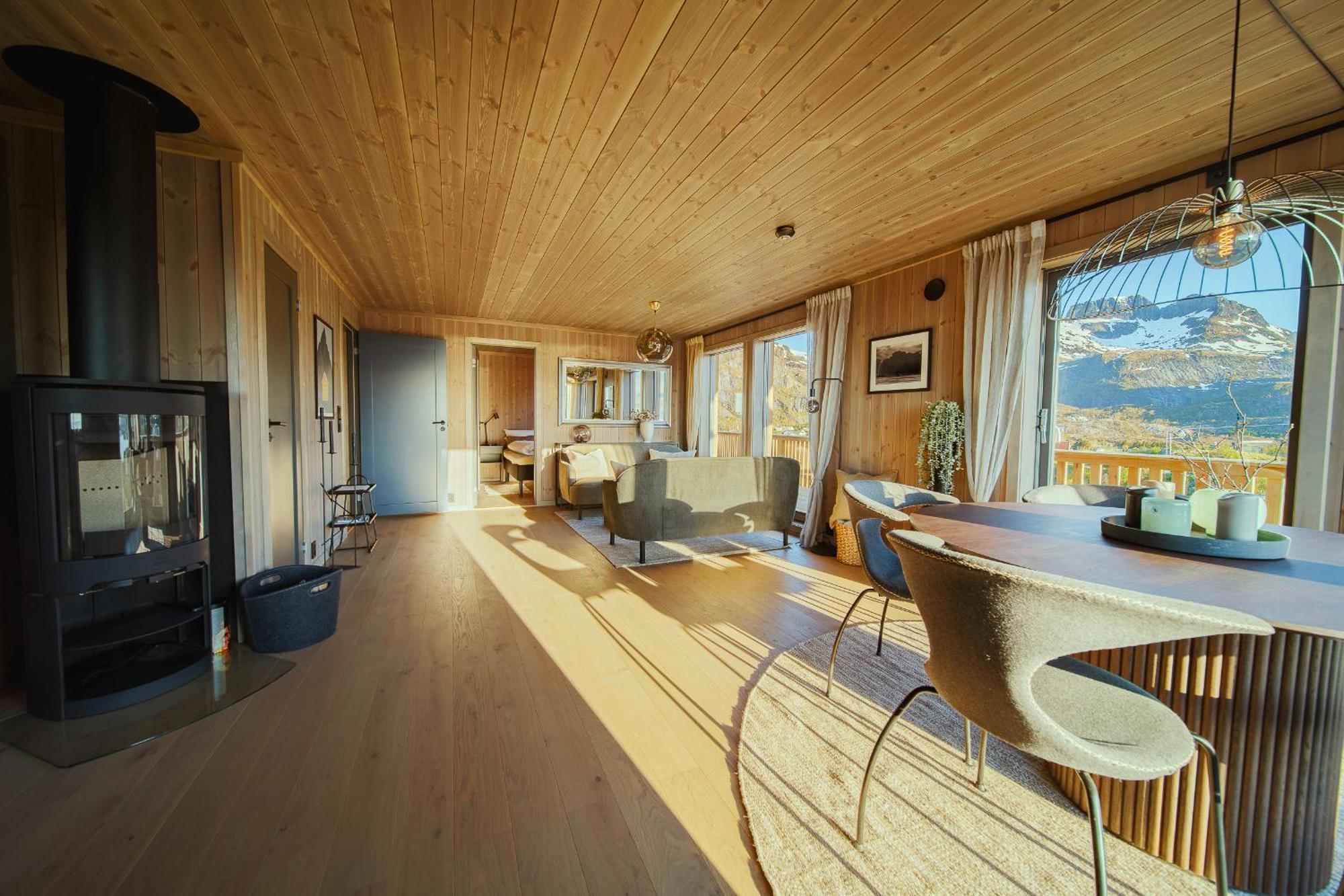 The Magic View Of Lofoten - Golden Horizon
